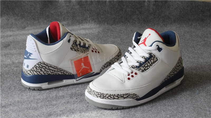 Air Jordan III 3 OG True Blue White Nike Back